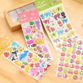 Kid Sticker Promotional Gifts Cute Sponge Puffy Foam Stickers For Kids,Custom Kid Puffy Stickers